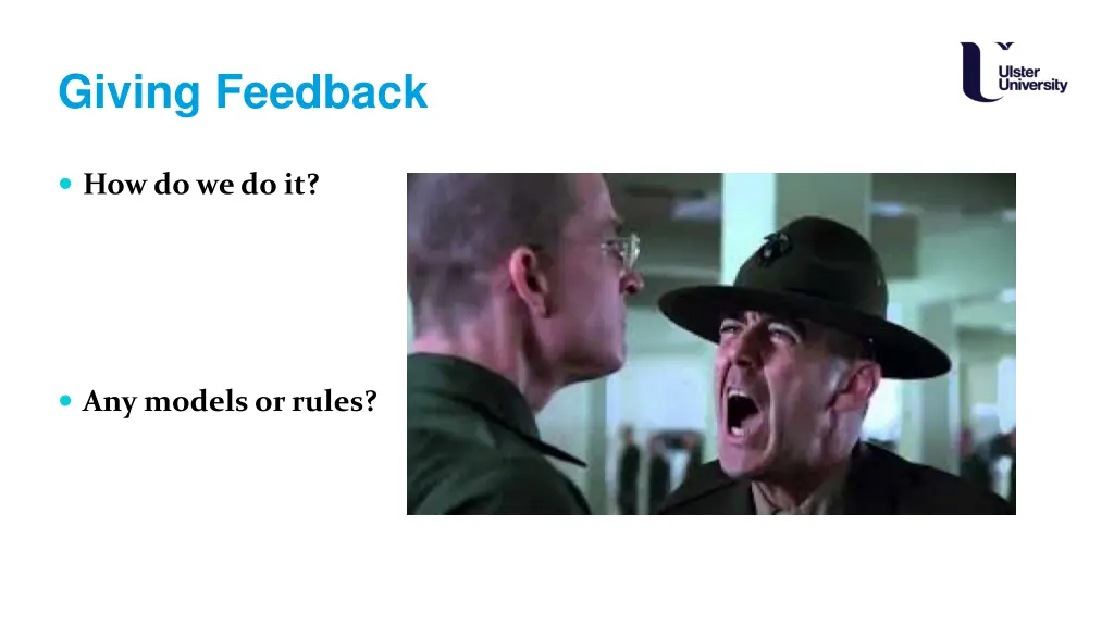 giving feedback 1