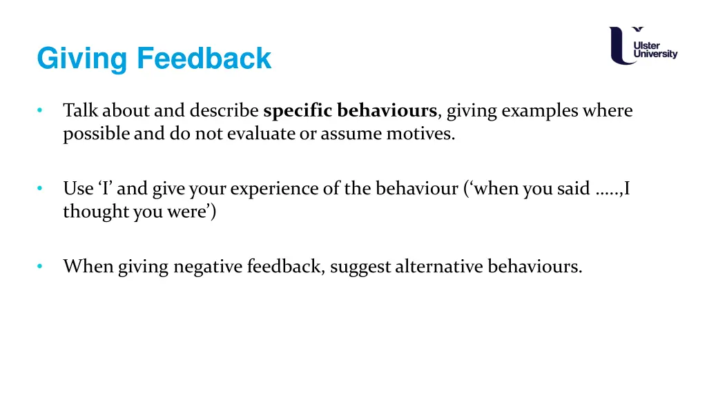 giving feedback 3