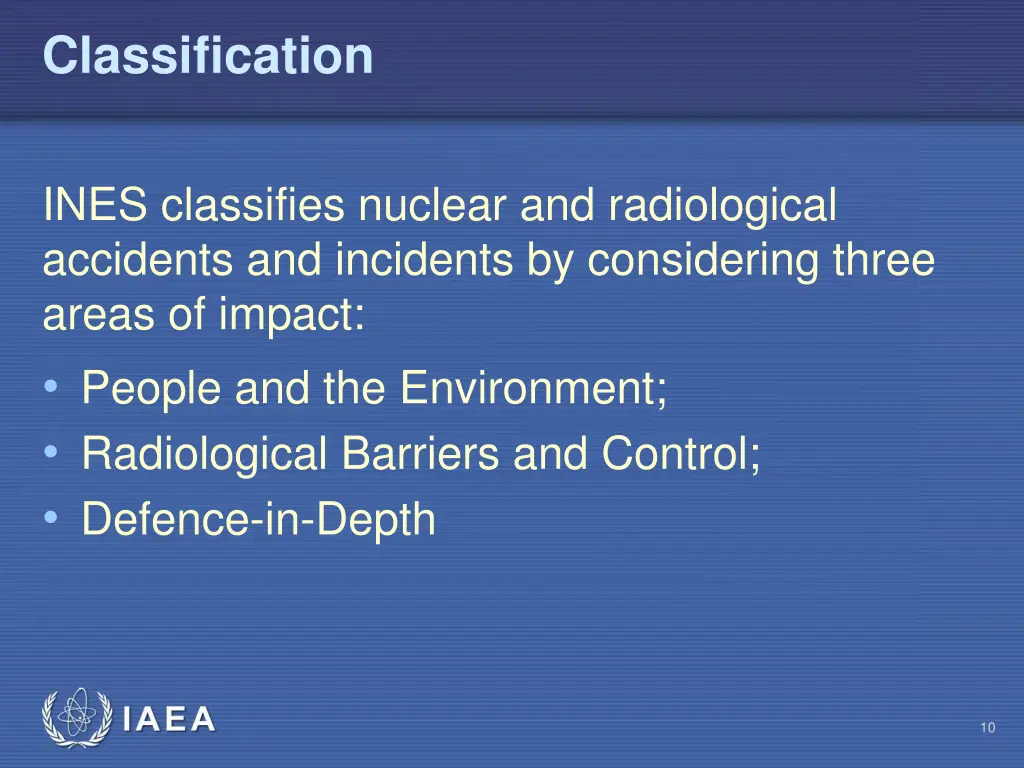 classification