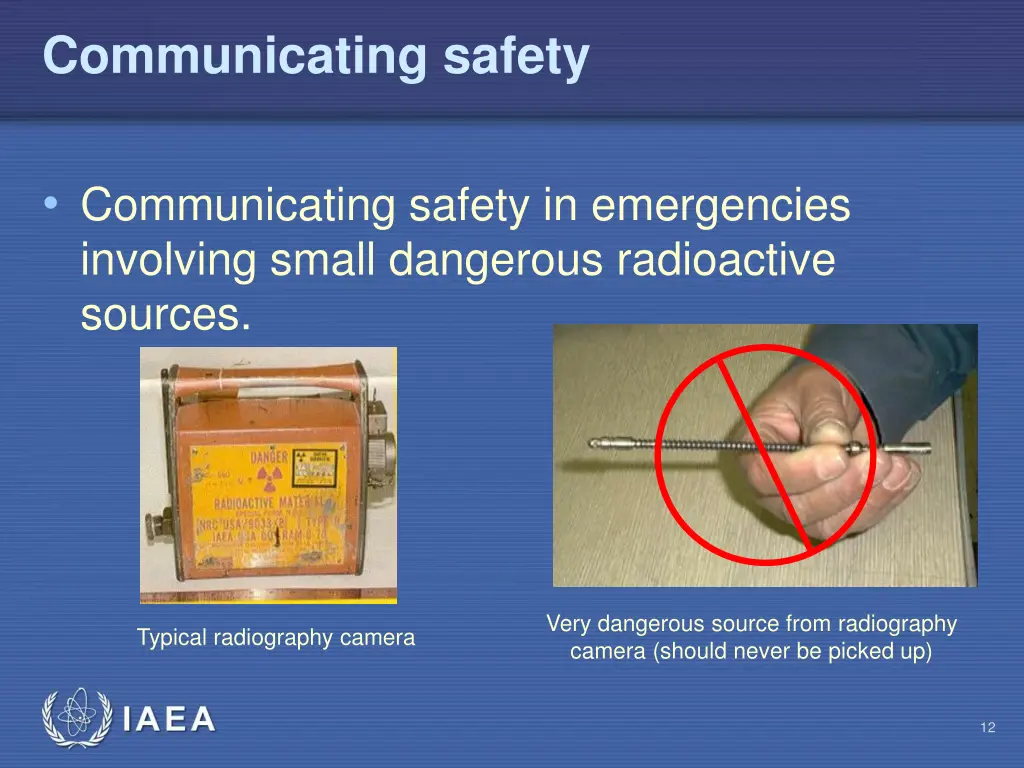 communicating safety