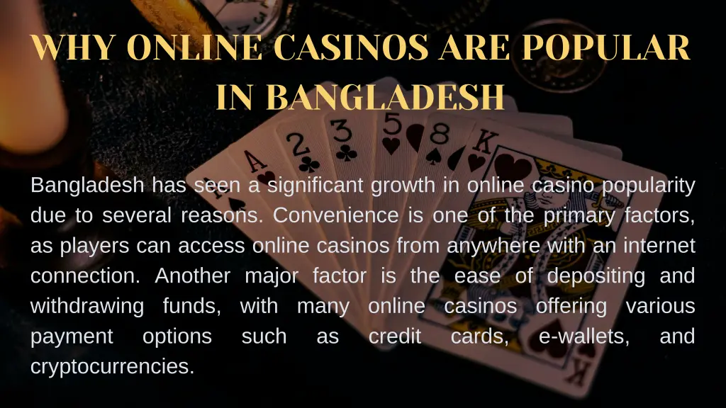 why online casinos are popular in bangladesh