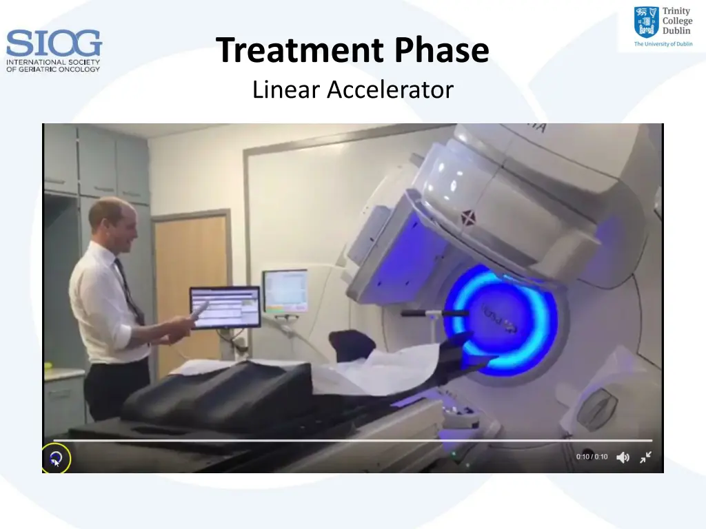 treatment phase linear accelerator