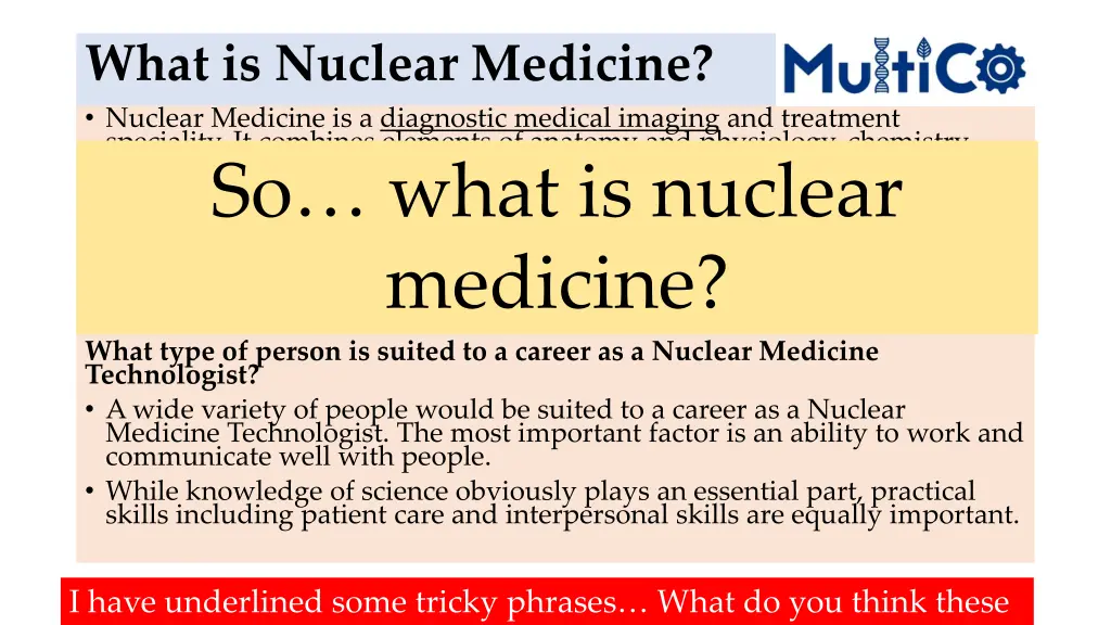 what is nuclear medicine nuclear medicine