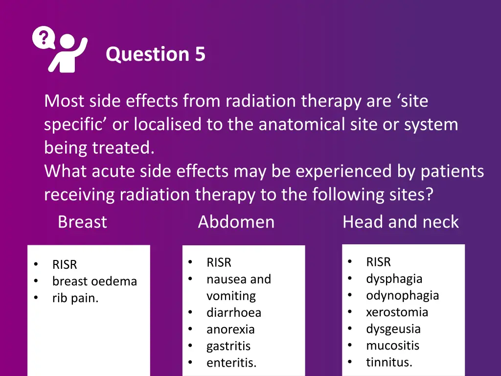 question 5