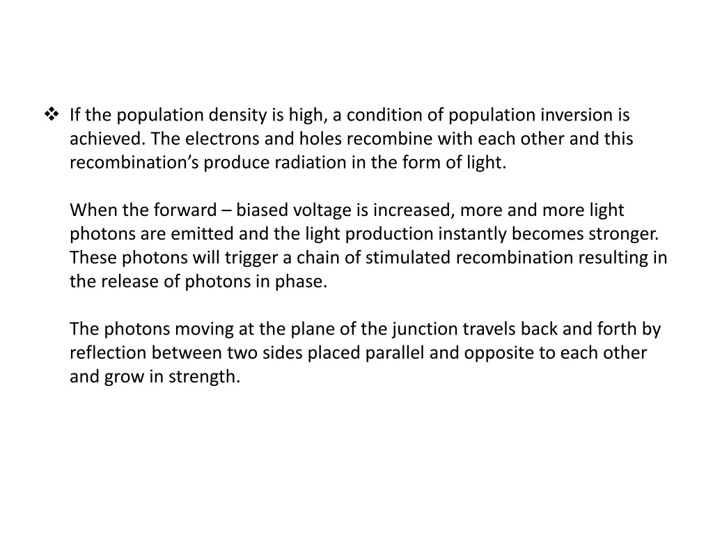 if the population density is high a condition