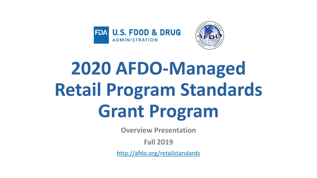 2020 afdo managed retail program standards grant 1