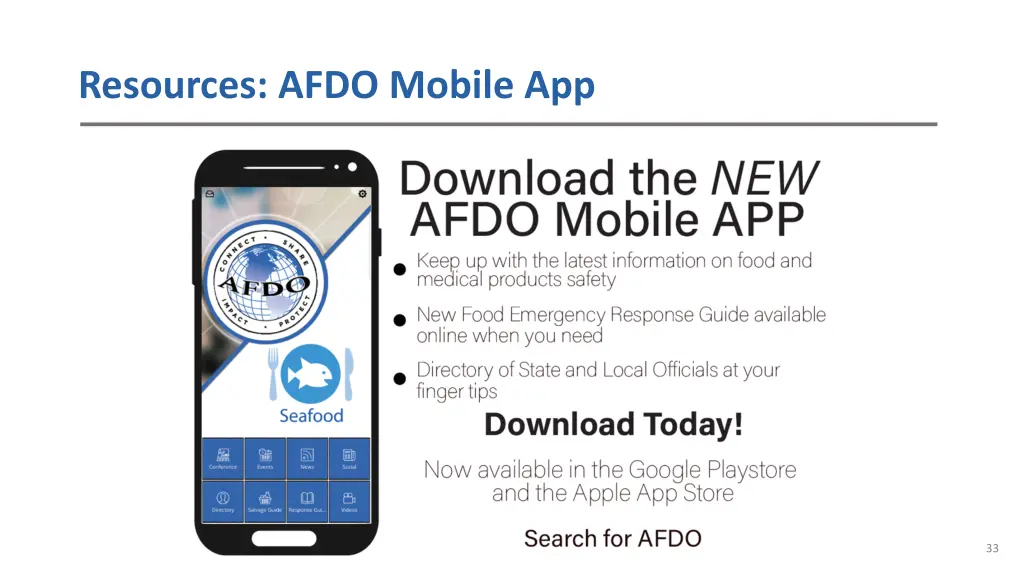 resources afdo mobile app