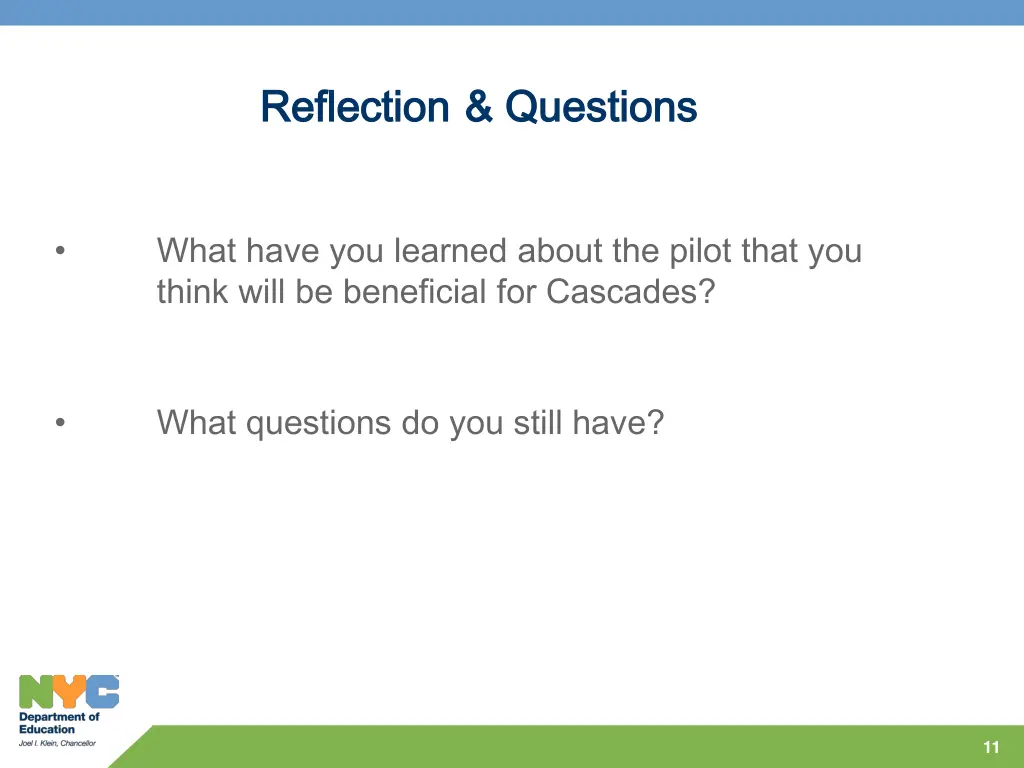 reflection reflection questions questions