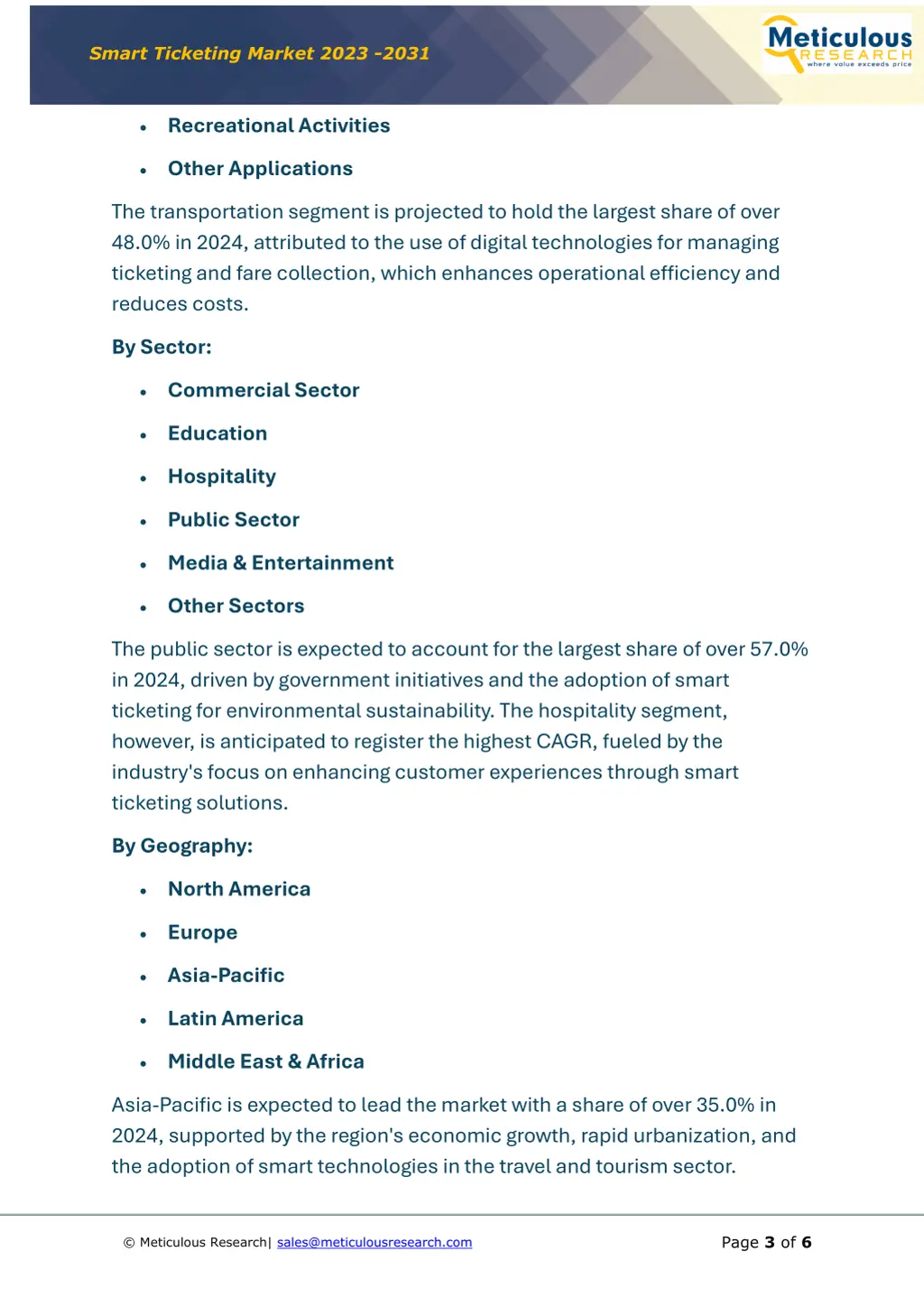 smart ticketing market 2023 2031 2