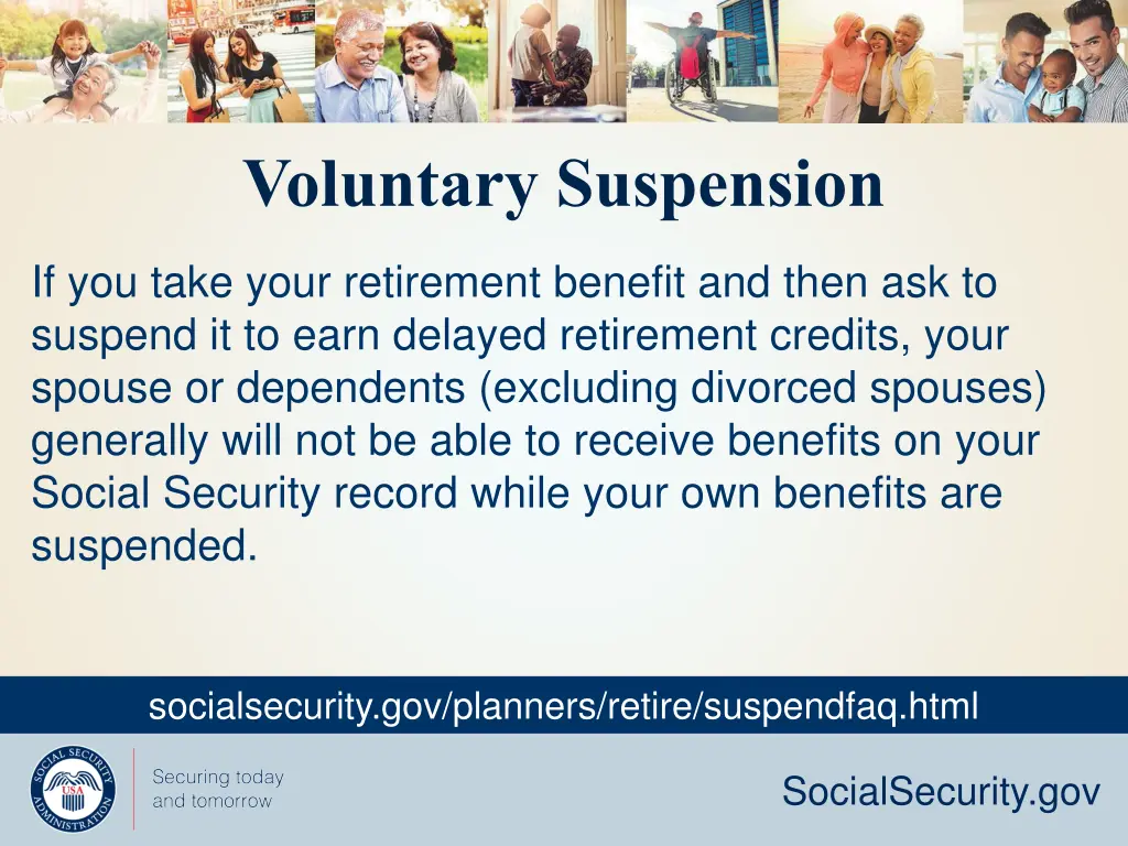 voluntary suspension