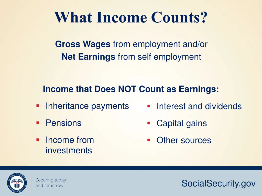 what income counts