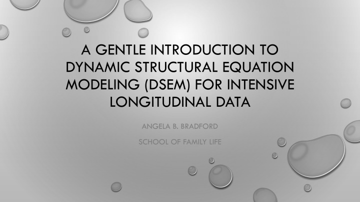 a gentle introduction to dynamic structural