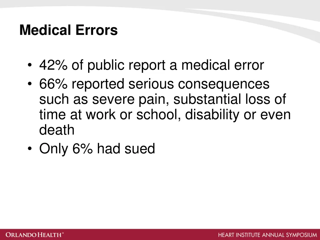 medical errors