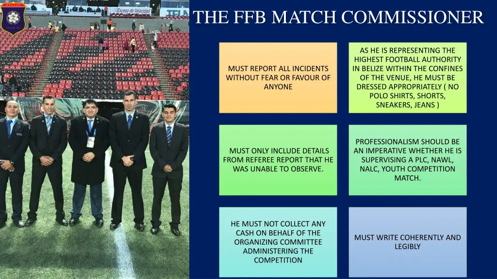 the ffb match commissioner 1