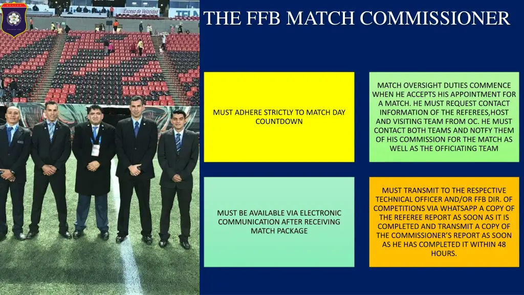 the ffb match commissioner 2