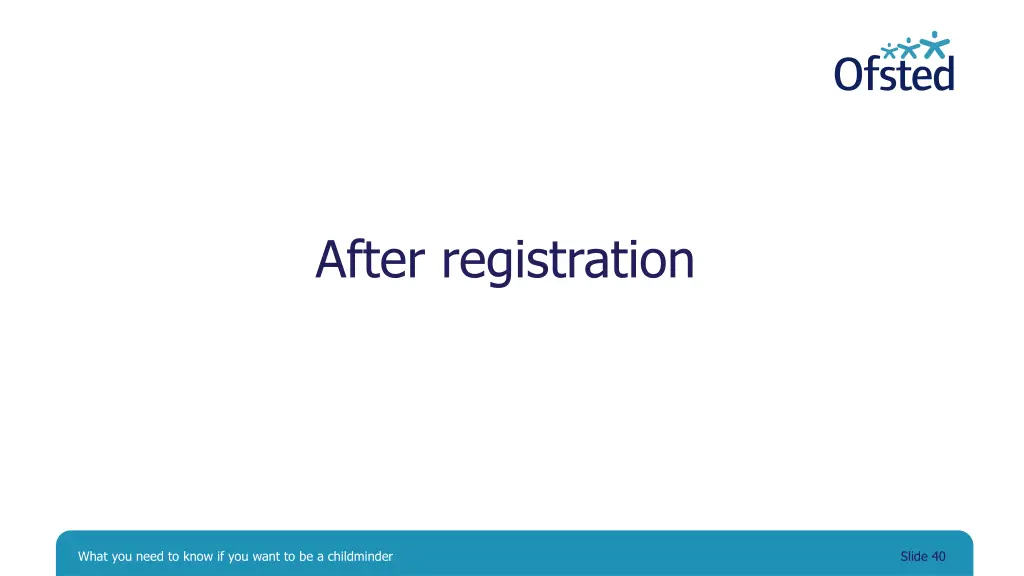 after registration