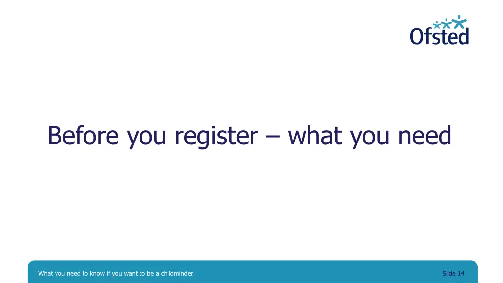 before you register what you need