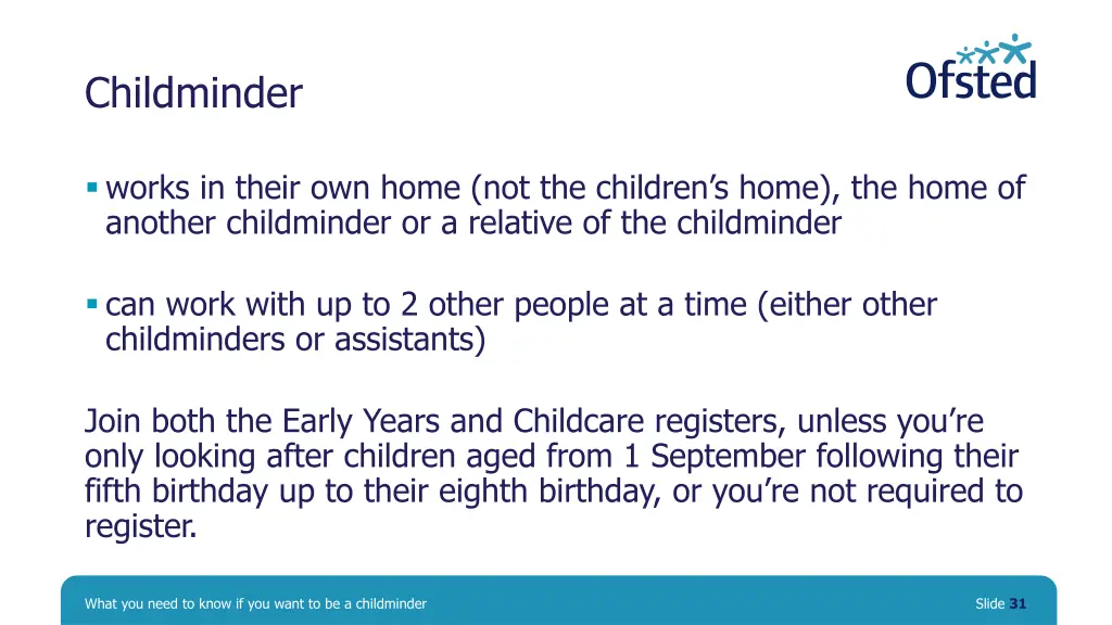 childminder