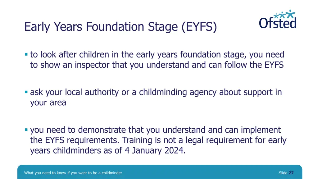 early years foundation stage eyfs 1