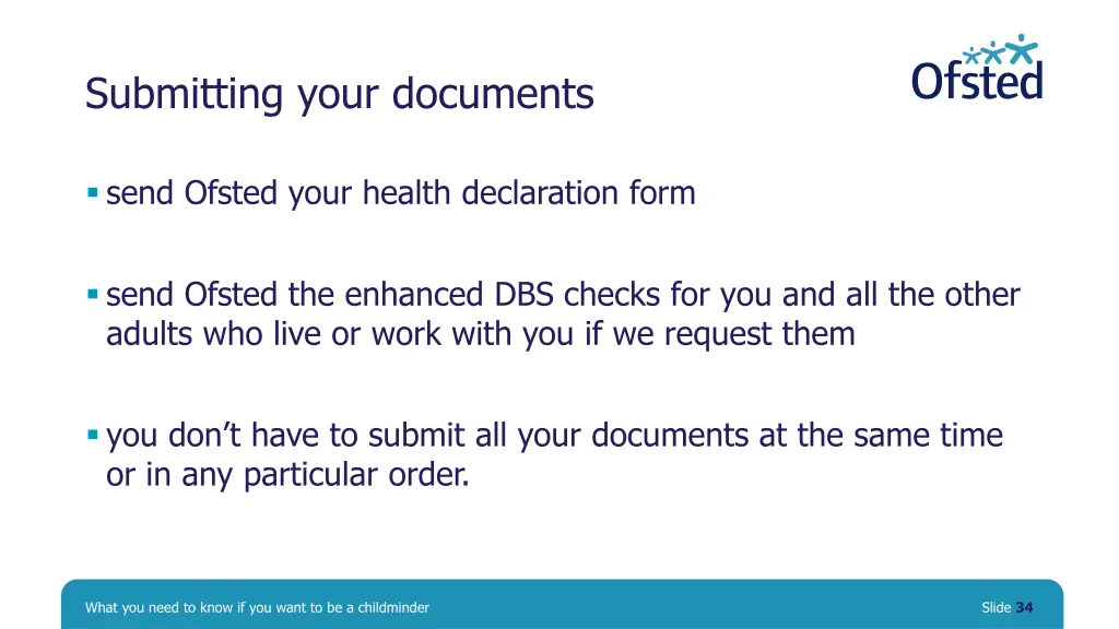 submitting your documents