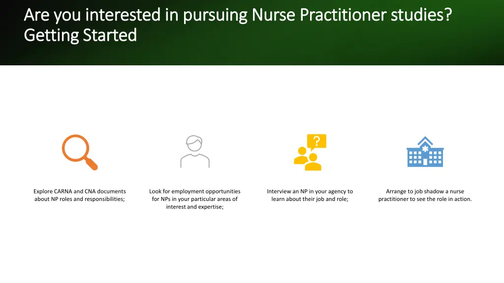 are you interested in pursuing nurse practitioner