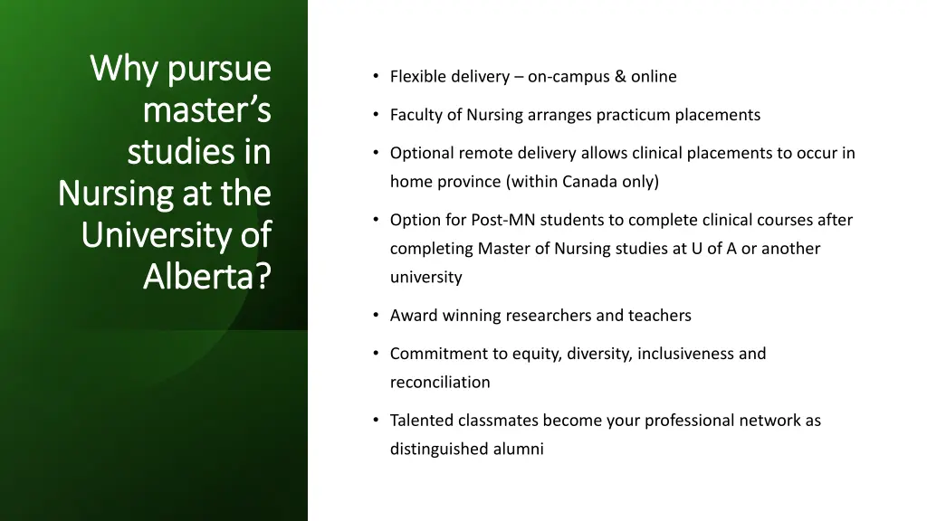 why pursue why pursue master s master s studies