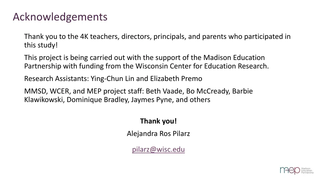 acknowledgements