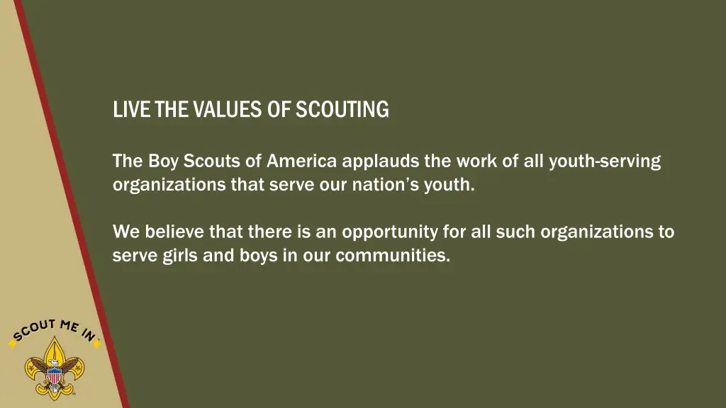 live the values of scouting