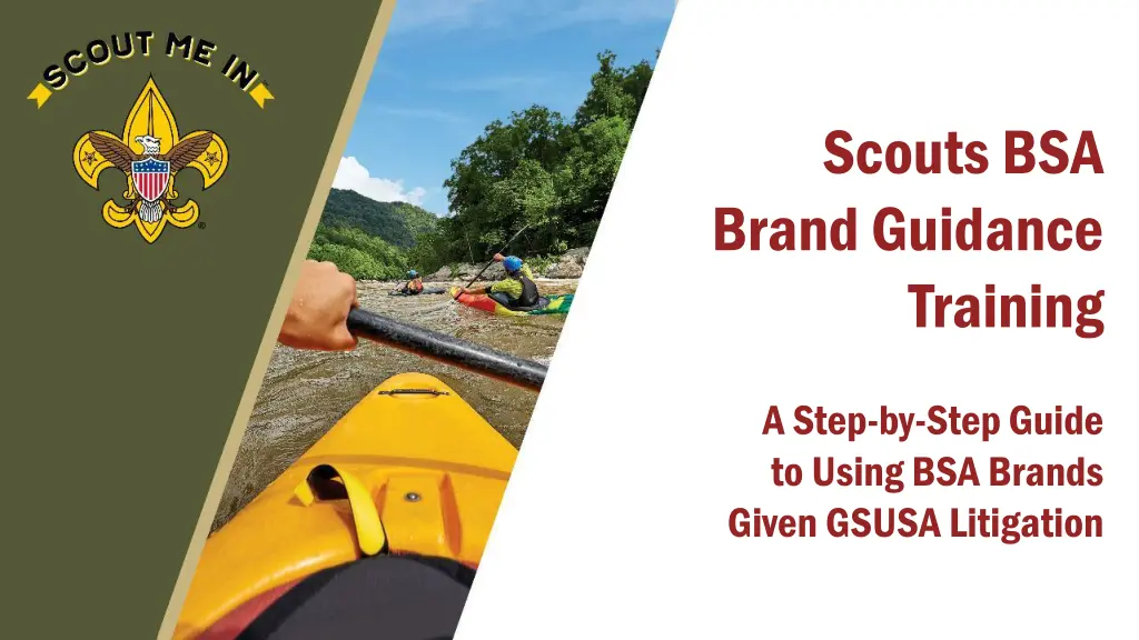 scouts bsa brand guidance training