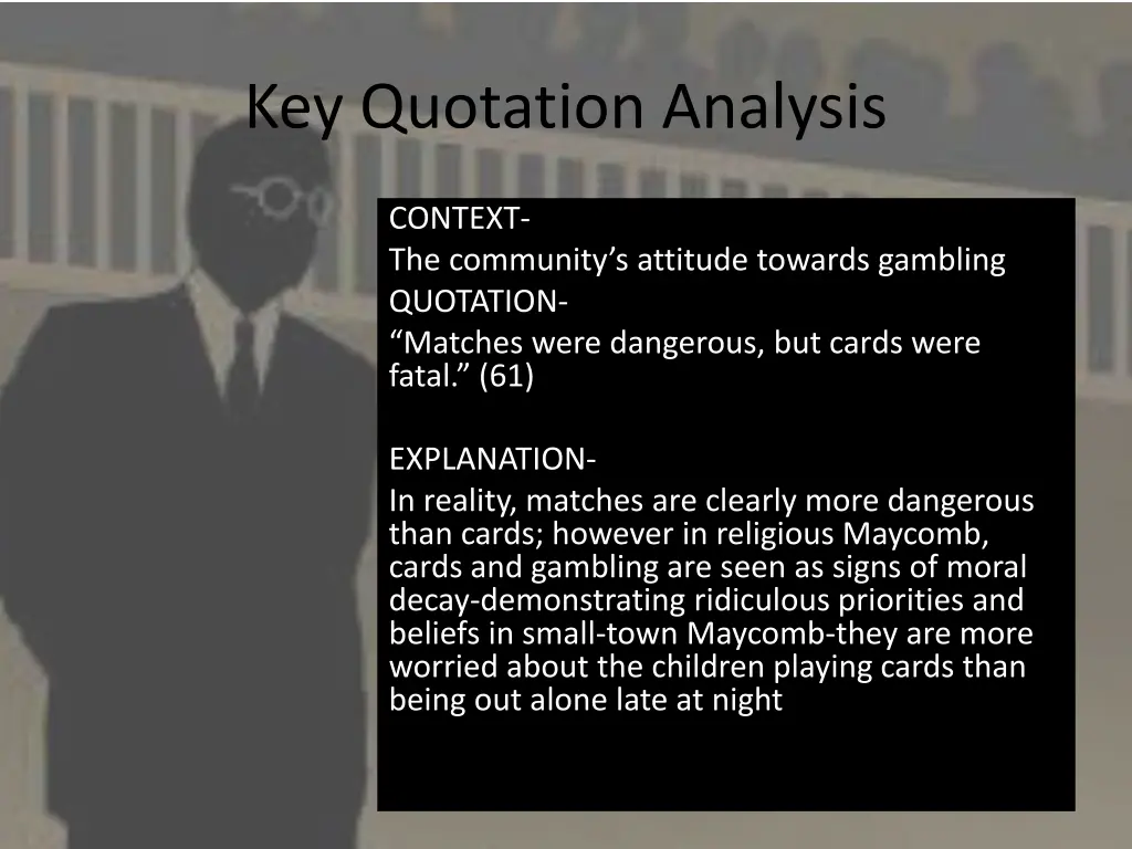 key quotation analysis 3