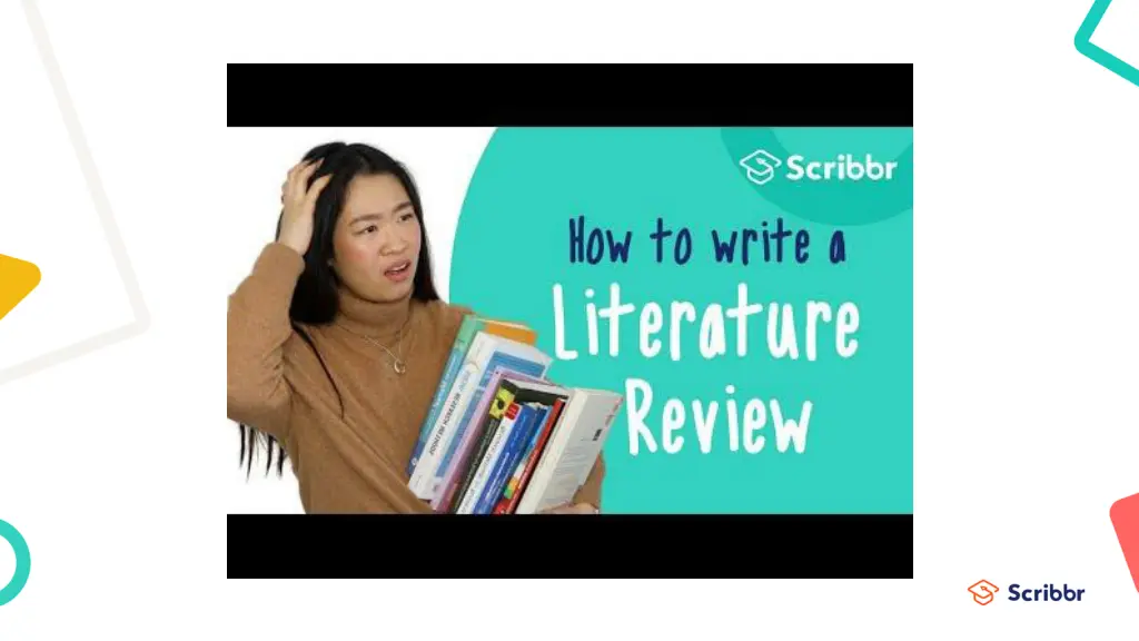 how to write a literature review 3 minute step