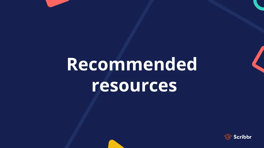 recommended resources