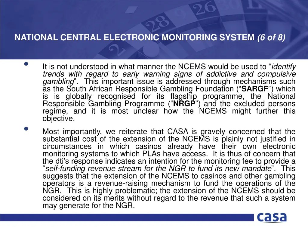 national central electronic monitoring system 5