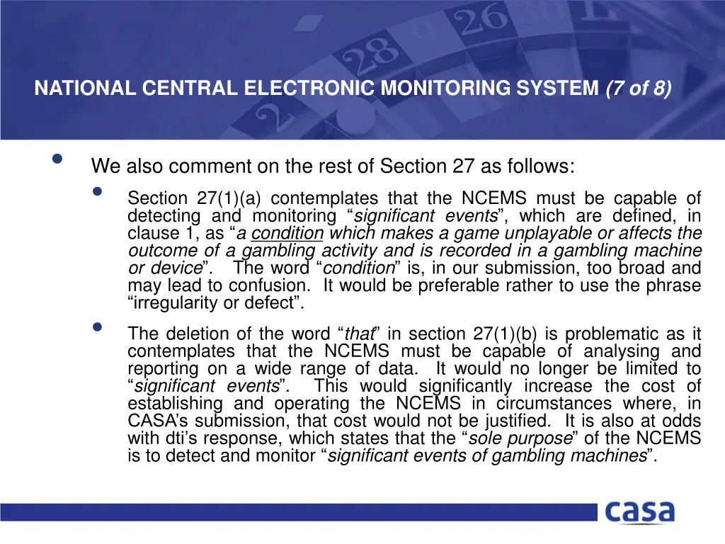 national central electronic monitoring system 6