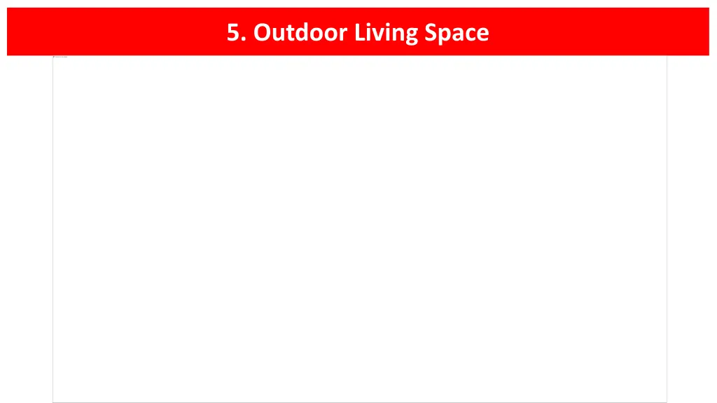 5 outdoor living space