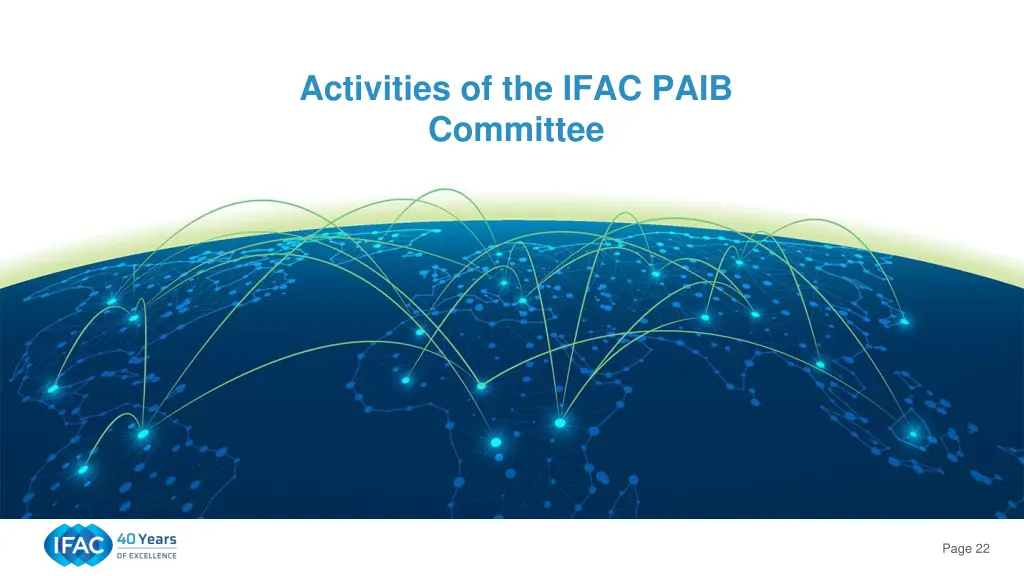 activities of the ifac paib committee