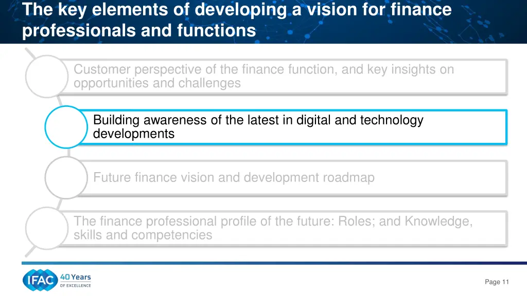 the key elements of developing a vision 2