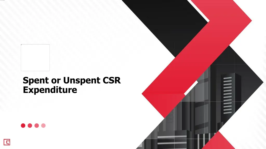 spent or unspent csr expenditure