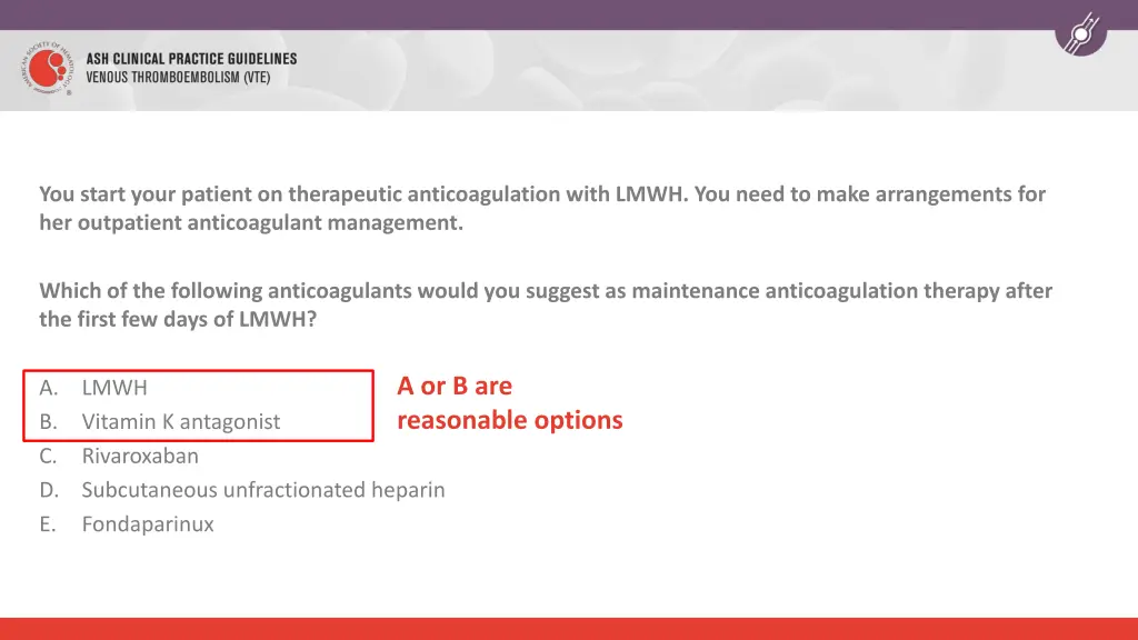 you start your patient on therapeutic