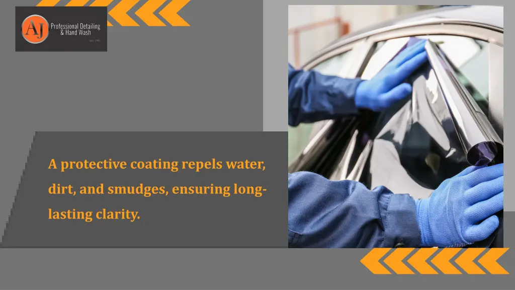 a protective coating repels water