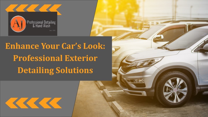 enhance your car s look professional exterior