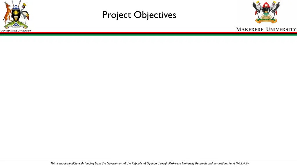 project objectives