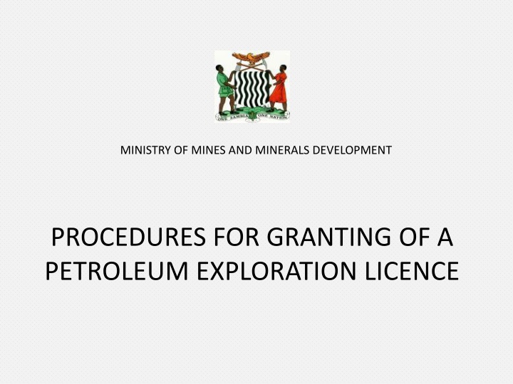 ministry of mines and minerals development