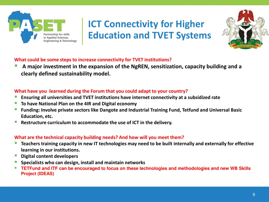 ict connectivity for higher education and tvet 1