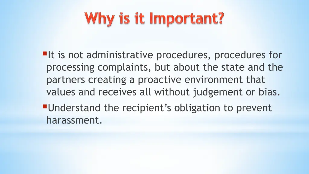 it is not administrative procedures procedures