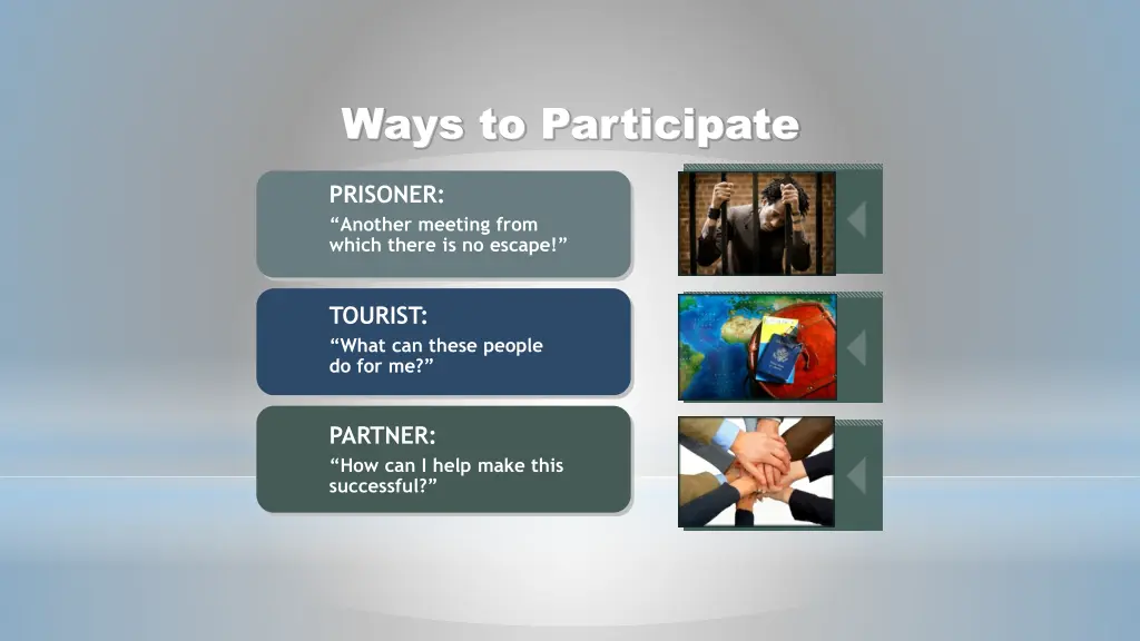 ways to participate