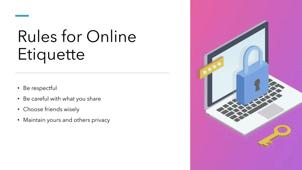 rules for online etiquette