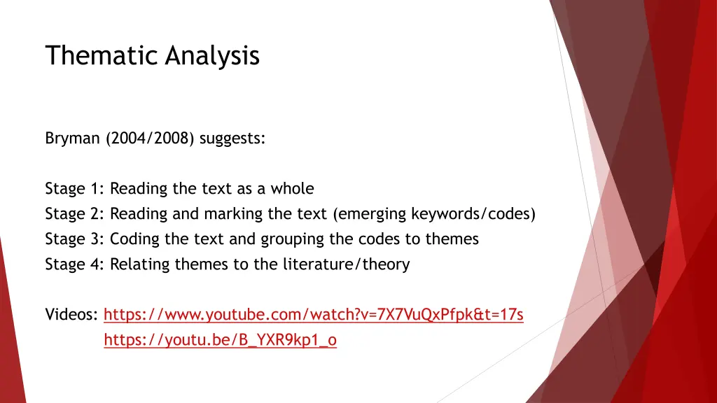 thematic analysis