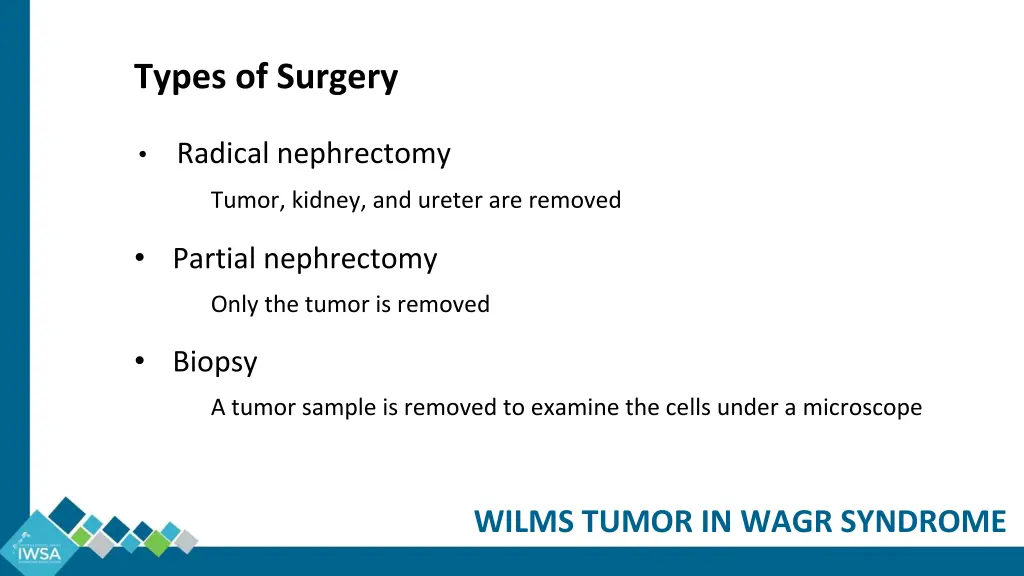 types of surgery