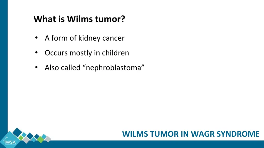 what is wilms tumor